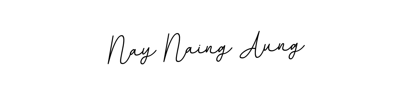 You can use this online signature creator to create a handwritten signature for the name Nay Naing Aung. This is the best online autograph maker. Nay Naing Aung signature style 11 images and pictures png