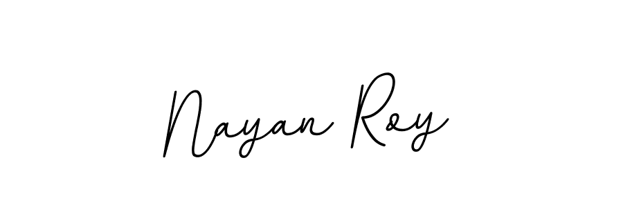 Create a beautiful signature design for name Nayan Roy. With this signature (BallpointsItalic-DORy9) fonts, you can make a handwritten signature for free. Nayan Roy signature style 11 images and pictures png