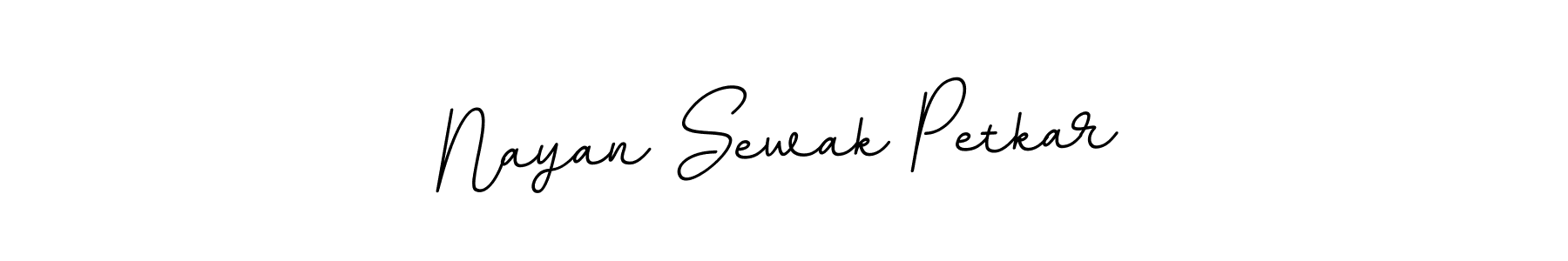 if you are searching for the best signature style for your name Nayan Sewak Petkar. so please give up your signature search. here we have designed multiple signature styles  using BallpointsItalic-DORy9. Nayan Sewak Petkar signature style 11 images and pictures png