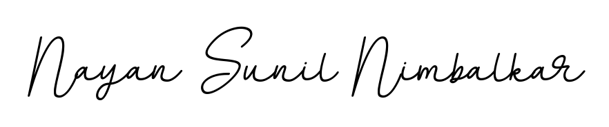 Make a beautiful signature design for name Nayan Sunil Nimbalkar. With this signature (BallpointsItalic-DORy9) style, you can create a handwritten signature for free. Nayan Sunil Nimbalkar signature style 11 images and pictures png
