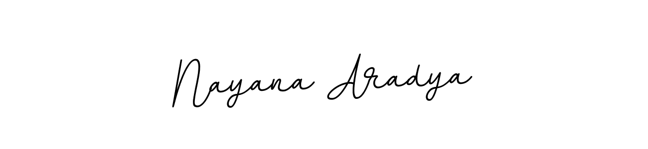Make a beautiful signature design for name Nayana Aradya. Use this online signature maker to create a handwritten signature for free. Nayana Aradya signature style 11 images and pictures png