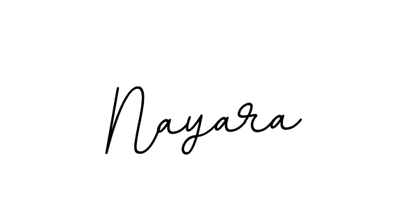How to make Nayara name signature. Use BallpointsItalic-DORy9 style for creating short signs online. This is the latest handwritten sign. Nayara signature style 11 images and pictures png