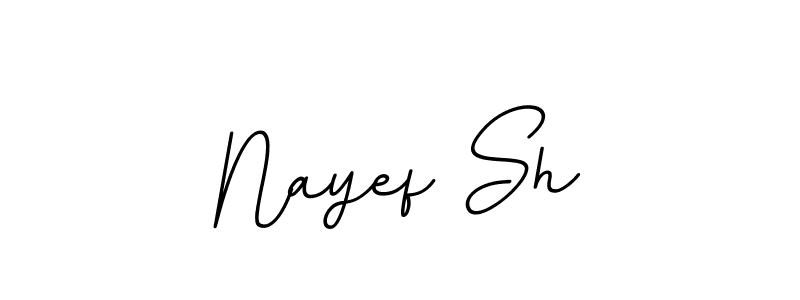 How to make Nayef Sh signature? BallpointsItalic-DORy9 is a professional autograph style. Create handwritten signature for Nayef Sh name. Nayef Sh signature style 11 images and pictures png