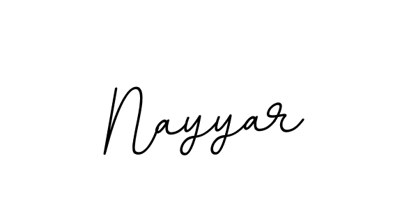 Create a beautiful signature design for name Nayyar. With this signature (BallpointsItalic-DORy9) fonts, you can make a handwritten signature for free. Nayyar signature style 11 images and pictures png