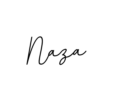Create a beautiful signature design for name Naza. With this signature (BallpointsItalic-DORy9) fonts, you can make a handwritten signature for free. Naza signature style 11 images and pictures png