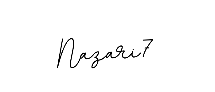 See photos of Nazari7 official signature by Spectra . Check more albums & portfolios. Read reviews & check more about BallpointsItalic-DORy9 font. Nazari7 signature style 11 images and pictures png