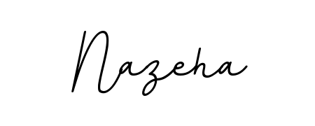 This is the best signature style for the Nazeha name. Also you like these signature font (BallpointsItalic-DORy9). Mix name signature. Nazeha signature style 11 images and pictures png