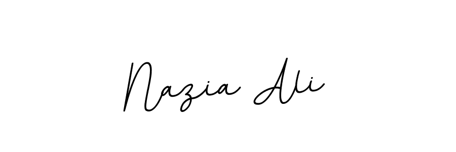 You can use this online signature creator to create a handwritten signature for the name Nazia Ali. This is the best online autograph maker. Nazia Ali signature style 11 images and pictures png