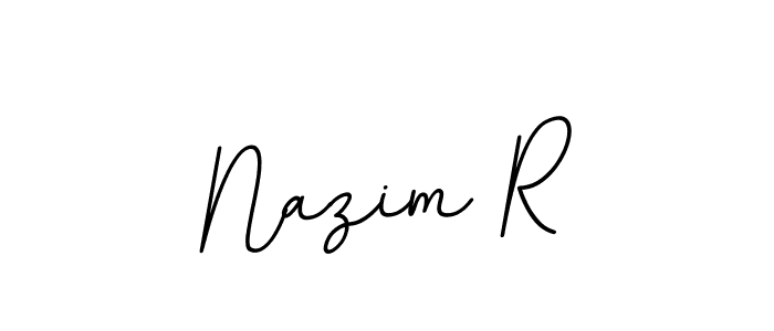 Check out images of Autograph of Nazim R name. Actor Nazim R Signature Style. BallpointsItalic-DORy9 is a professional sign style online. Nazim R signature style 11 images and pictures png