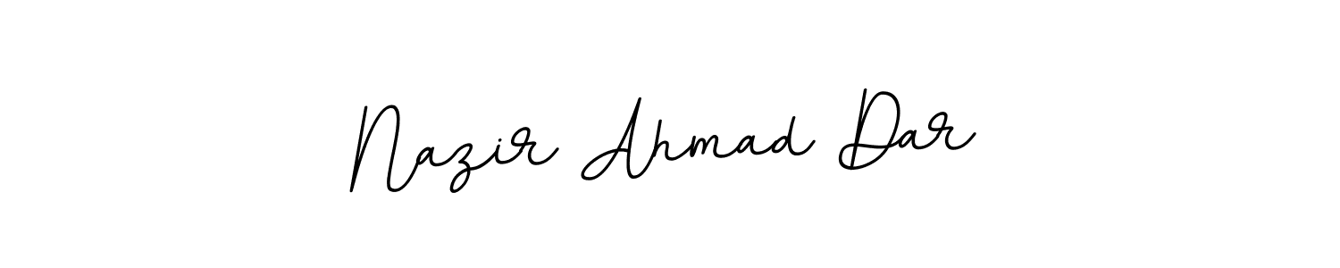 if you are searching for the best signature style for your name Nazir Ahmad Dar. so please give up your signature search. here we have designed multiple signature styles  using BallpointsItalic-DORy9. Nazir Ahmad Dar signature style 11 images and pictures png