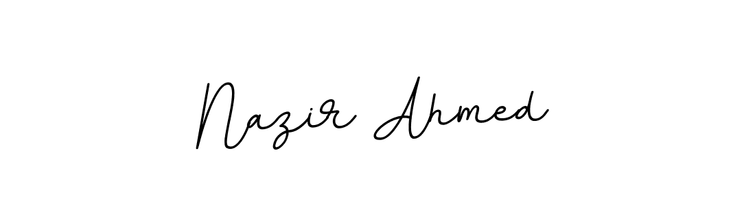 Make a beautiful signature design for name Nazir Ahmed. Use this online signature maker to create a handwritten signature for free. Nazir Ahmed signature style 11 images and pictures png
