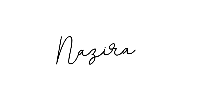 You should practise on your own different ways (BallpointsItalic-DORy9) to write your name (Nazira ) in signature. don't let someone else do it for you. Nazira  signature style 11 images and pictures png
