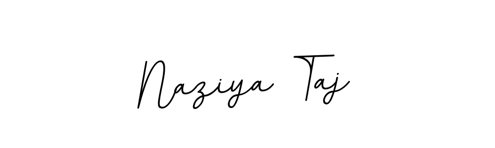 Make a beautiful signature design for name Naziya Taj. With this signature (BallpointsItalic-DORy9) style, you can create a handwritten signature for free. Naziya Taj signature style 11 images and pictures png