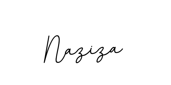Make a beautiful signature design for name Naziza. With this signature (BallpointsItalic-DORy9) style, you can create a handwritten signature for free. Naziza signature style 11 images and pictures png