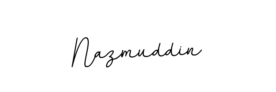 This is the best signature style for the Nazmuddin name. Also you like these signature font (BallpointsItalic-DORy9). Mix name signature. Nazmuddin signature style 11 images and pictures png