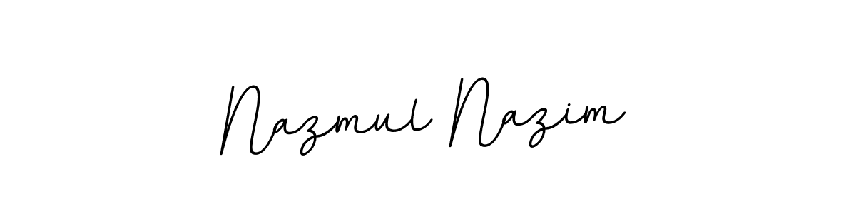 Also we have Nazmul Nazim name is the best signature style. Create professional handwritten signature collection using BallpointsItalic-DORy9 autograph style. Nazmul Nazim signature style 11 images and pictures png