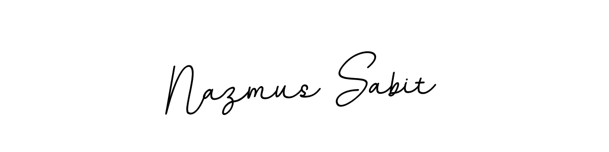 How to Draw Nazmus Sabit signature style? BallpointsItalic-DORy9 is a latest design signature styles for name Nazmus Sabit. Nazmus Sabit signature style 11 images and pictures png