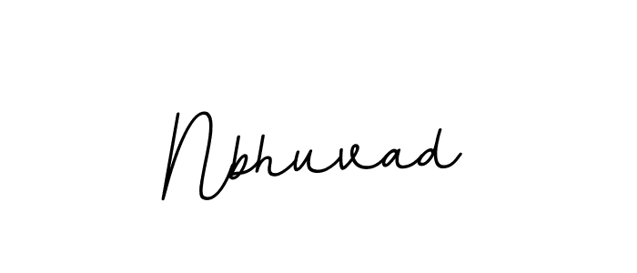 Also we have Nbhuvad name is the best signature style. Create professional handwritten signature collection using BallpointsItalic-DORy9 autograph style. Nbhuvad signature style 11 images and pictures png