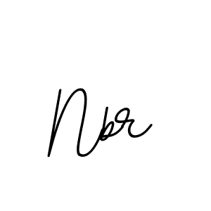 Create a beautiful signature design for name Nbr. With this signature (BallpointsItalic-DORy9) fonts, you can make a handwritten signature for free. Nbr signature style 11 images and pictures png