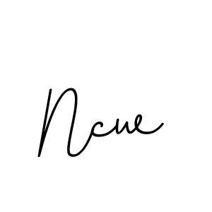 The best way (BallpointsItalic-DORy9) to make a short signature is to pick only two or three words in your name. The name Ncw include a total of six letters. For converting this name. Ncw signature style 11 images and pictures png