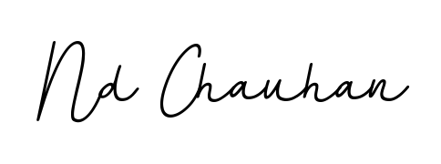 Transform the name Nd Chauhan into a signature masterpiece using BallpointsItalic-DORy9 font. Ideal for photographers, artists, and creators looking for watermarks. Nd Chauhan signature style 11 images and pictures png