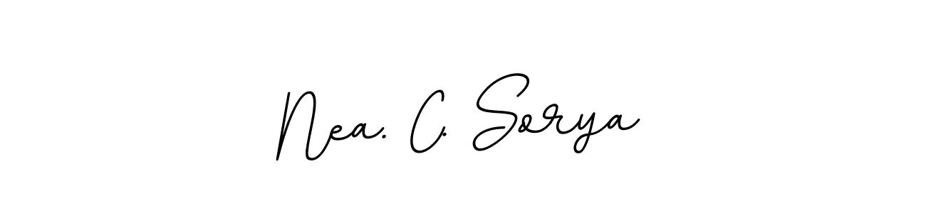 How to make Nea. C. Sorya signature? BallpointsItalic-DORy9 is a professional autograph style. Create handwritten signature for Nea. C. Sorya name. Nea. C. Sorya signature style 11 images and pictures png
