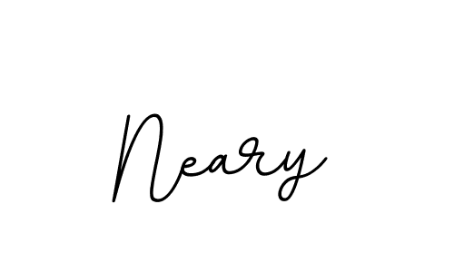 Use a signature maker to create a handwritten signature online. With this signature software, you can design (BallpointsItalic-DORy9) your own signature for name Neary. Neary signature style 11 images and pictures png