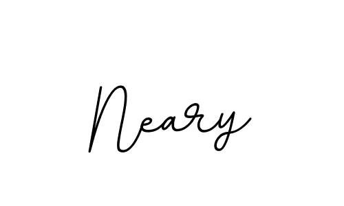 Use a signature maker to create a handwritten signature online. With this signature software, you can design (BallpointsItalic-DORy9) your own signature for name Neary. Neary signature style 11 images and pictures png