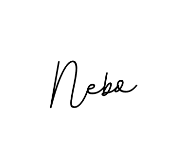 Also we have Nebo name is the best signature style. Create professional handwritten signature collection using BallpointsItalic-DORy9 autograph style. Nebo signature style 11 images and pictures png