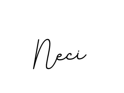 You should practise on your own different ways (BallpointsItalic-DORy9) to write your name (Neci) in signature. don't let someone else do it for you. Neci signature style 11 images and pictures png