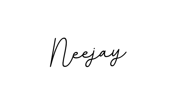 How to make Neejay signature? BallpointsItalic-DORy9 is a professional autograph style. Create handwritten signature for Neejay name. Neejay signature style 11 images and pictures png