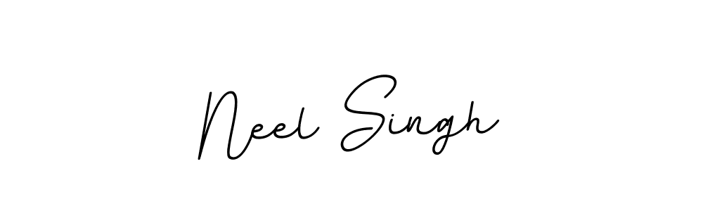 You should practise on your own different ways (BallpointsItalic-DORy9) to write your name (Neel Singh) in signature. don't let someone else do it for you. Neel Singh signature style 11 images and pictures png