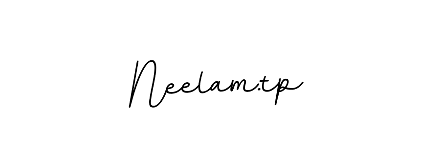 Also we have Neelam.tp name is the best signature style. Create professional handwritten signature collection using BallpointsItalic-DORy9 autograph style. Neelam.tp signature style 11 images and pictures png