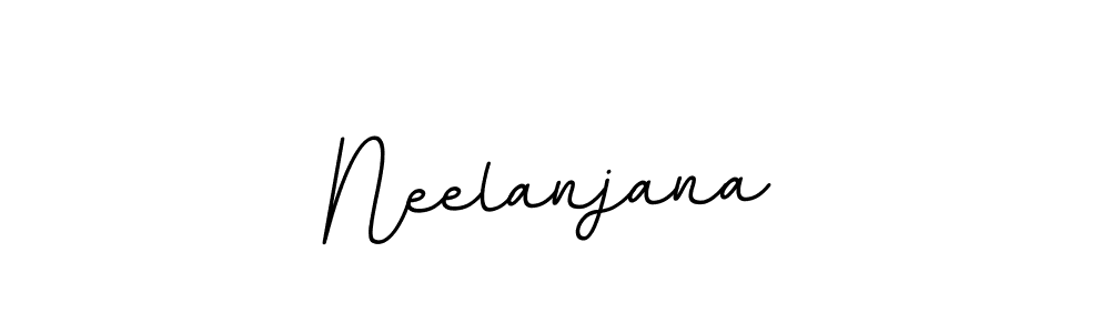 Create a beautiful signature design for name Neelanjana. With this signature (BallpointsItalic-DORy9) fonts, you can make a handwritten signature for free. Neelanjana signature style 11 images and pictures png