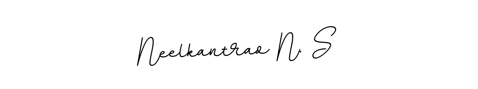 How to make Neelkantrao N. S signature? BallpointsItalic-DORy9 is a professional autograph style. Create handwritten signature for Neelkantrao N. S name. Neelkantrao N. S signature style 11 images and pictures png