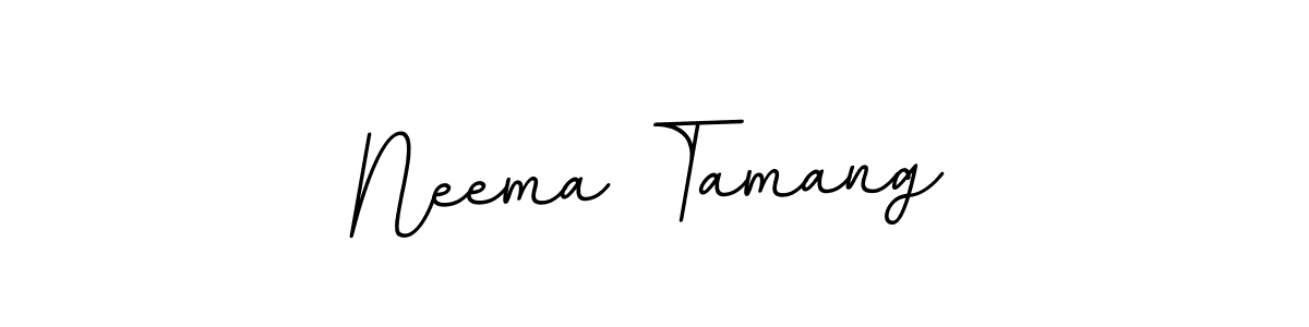 Create a beautiful signature design for name Neema Tamang. With this signature (BallpointsItalic-DORy9) fonts, you can make a handwritten signature for free. Neema Tamang signature style 11 images and pictures png