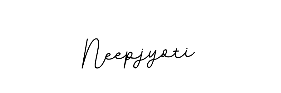Make a beautiful signature design for name Neepjyoti. With this signature (BallpointsItalic-DORy9) style, you can create a handwritten signature for free. Neepjyoti signature style 11 images and pictures png