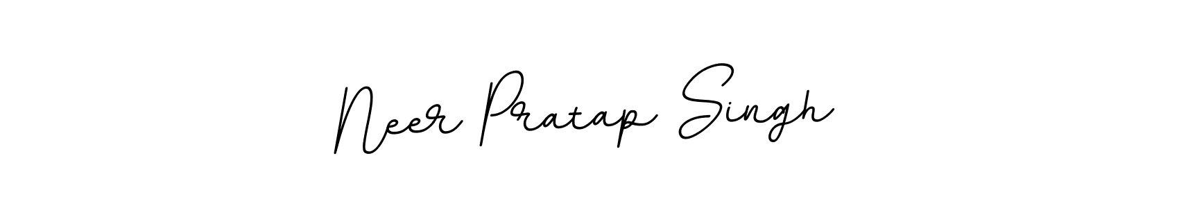 Neer Pratap Singh stylish signature style. Best Handwritten Sign (BallpointsItalic-DORy9) for my name. Handwritten Signature Collection Ideas for my name Neer Pratap Singh. Neer Pratap Singh signature style 11 images and pictures png