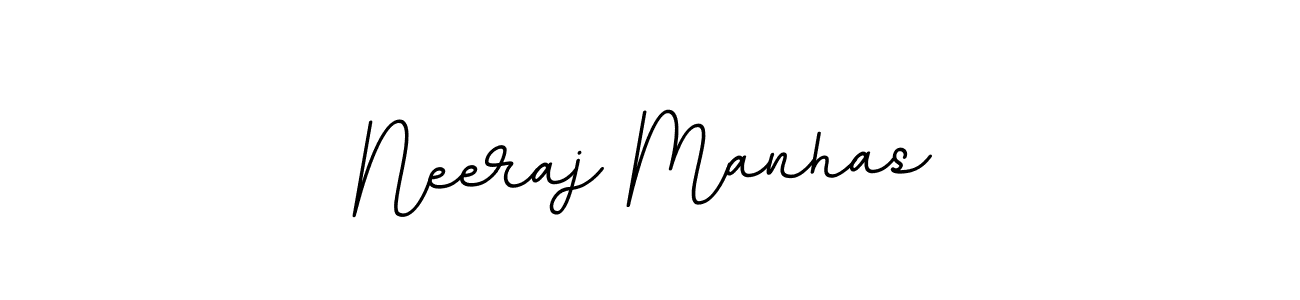 Use a signature maker to create a handwritten signature online. With this signature software, you can design (BallpointsItalic-DORy9) your own signature for name Neeraj Manhas. Neeraj Manhas signature style 11 images and pictures png