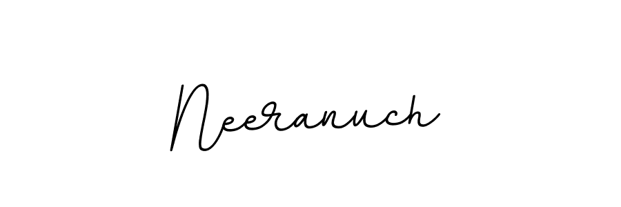 Also we have Neeranuch name is the best signature style. Create professional handwritten signature collection using BallpointsItalic-DORy9 autograph style. Neeranuch signature style 11 images and pictures png