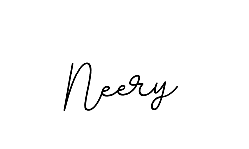 Make a beautiful signature design for name Neery. With this signature (BallpointsItalic-DORy9) style, you can create a handwritten signature for free. Neery signature style 11 images and pictures png