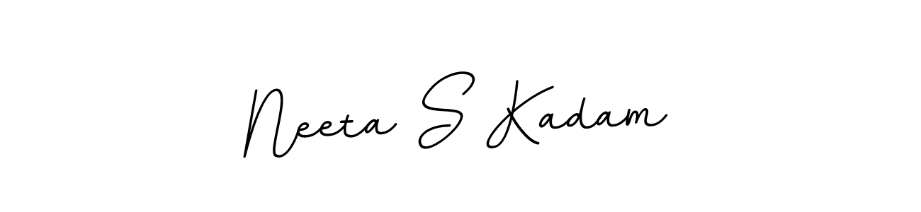 Also we have Neeta S Kadam name is the best signature style. Create professional handwritten signature collection using BallpointsItalic-DORy9 autograph style. Neeta S Kadam signature style 11 images and pictures png