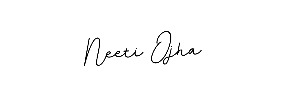 Design your own signature with our free online signature maker. With this signature software, you can create a handwritten (BallpointsItalic-DORy9) signature for name Neeti Ojha. Neeti Ojha signature style 11 images and pictures png