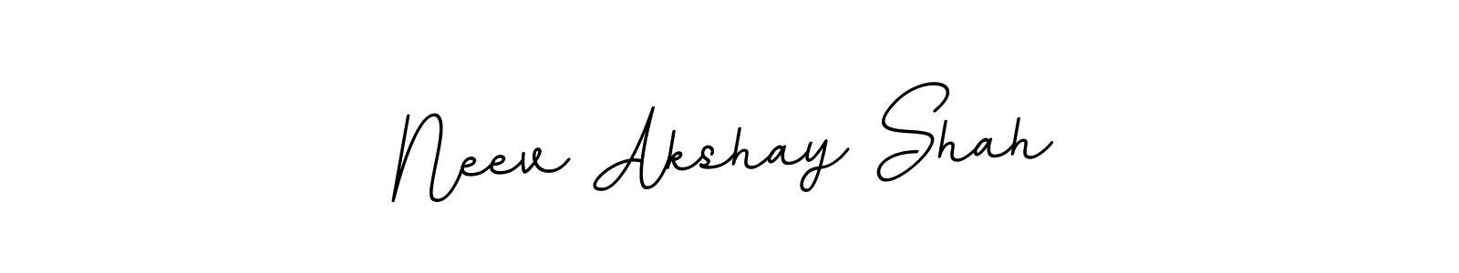 Also we have Neev Akshay Shah name is the best signature style. Create professional handwritten signature collection using BallpointsItalic-DORy9 autograph style. Neev Akshay Shah signature style 11 images and pictures png