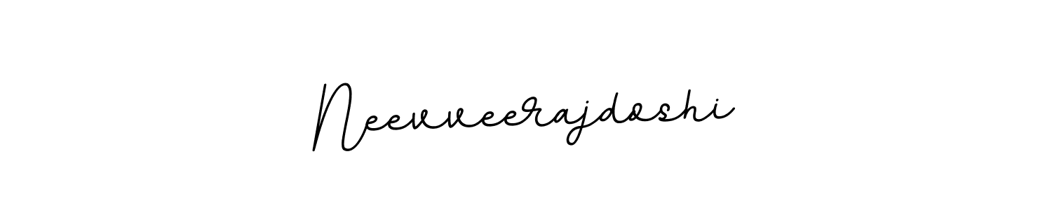 Create a beautiful signature design for name Neevveerajdoshi. With this signature (BallpointsItalic-DORy9) fonts, you can make a handwritten signature for free. Neevveerajdoshi signature style 11 images and pictures png