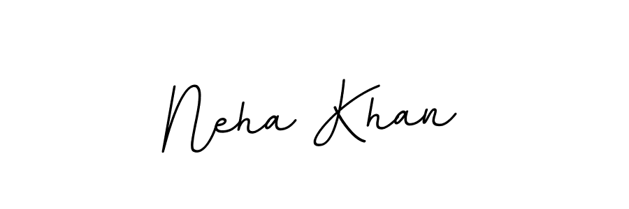 How to make Neha Khan name signature. Use BallpointsItalic-DORy9 style for creating short signs online. This is the latest handwritten sign. Neha Khan signature style 11 images and pictures png