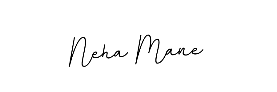 How to make Neha Mane name signature. Use BallpointsItalic-DORy9 style for creating short signs online. This is the latest handwritten sign. Neha Mane signature style 11 images and pictures png