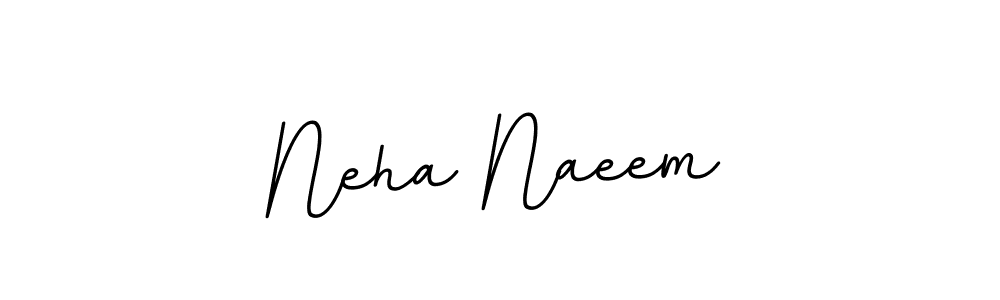 Design your own signature with our free online signature maker. With this signature software, you can create a handwritten (BallpointsItalic-DORy9) signature for name Neha Naeem. Neha Naeem signature style 11 images and pictures png