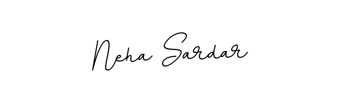 Use a signature maker to create a handwritten signature online. With this signature software, you can design (BallpointsItalic-DORy9) your own signature for name Neha Sardar. Neha Sardar signature style 11 images and pictures png