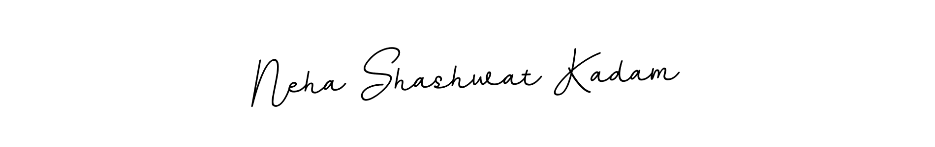 Design your own signature with our free online signature maker. With this signature software, you can create a handwritten (BallpointsItalic-DORy9) signature for name Neha Shashwat Kadam. Neha Shashwat Kadam signature style 11 images and pictures png